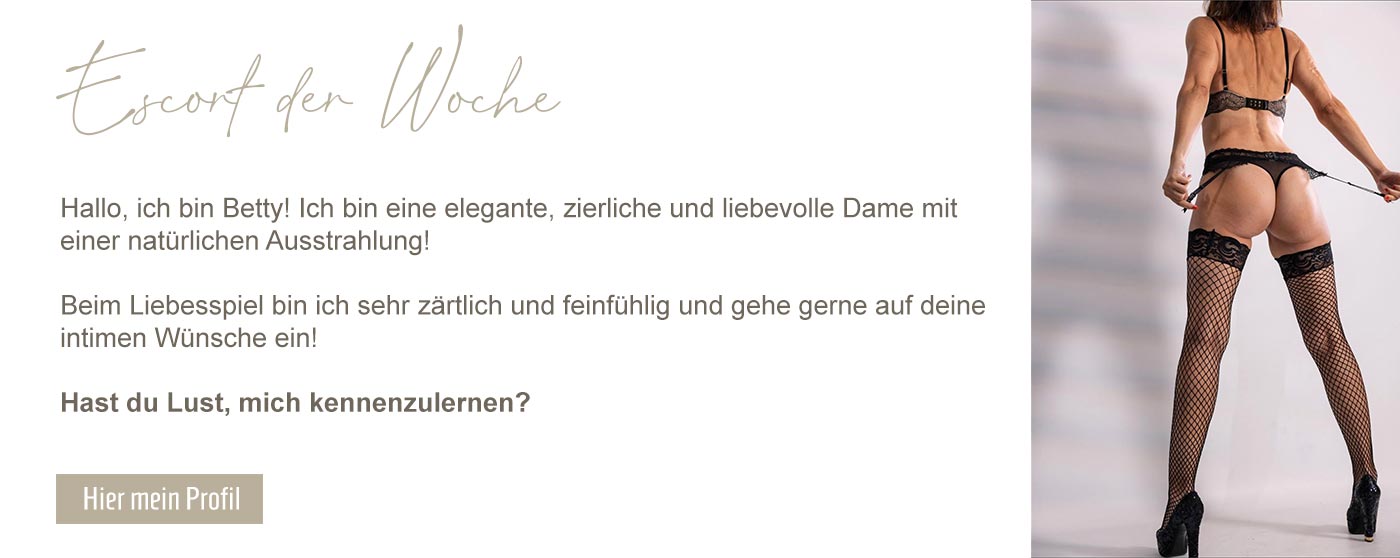 Grande Dame Escort - Escort der Woche Betty Grande Dame Escort - Escort der Woche Betty