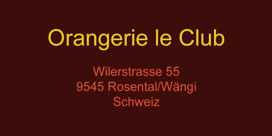 Orangerie le Club Der schönste Swingerclub der Schweiz