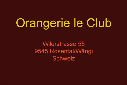 Orangerie le Club - Der schönste Swingerclub der Schweiz
